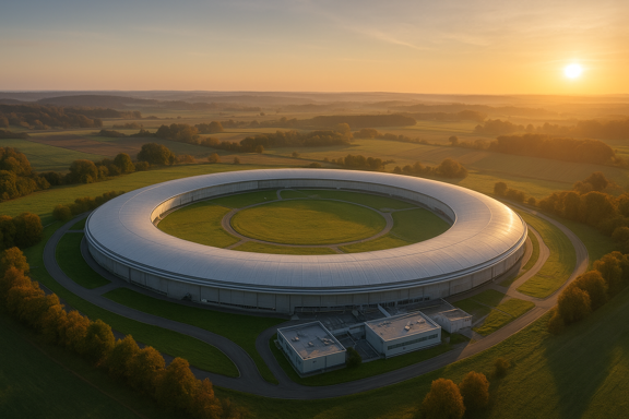 Foto van een deeltjesversneller